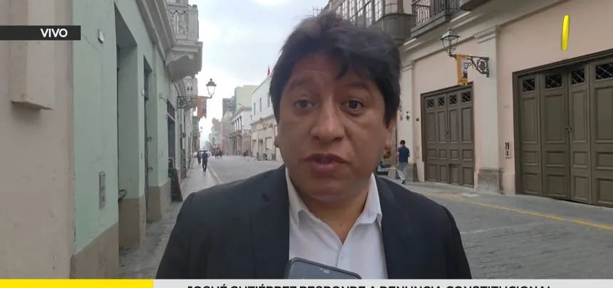 Defensor del Pueblo se pronunció tras denuncia constitucional por sus declaraciones sobre el cierre del Congreso