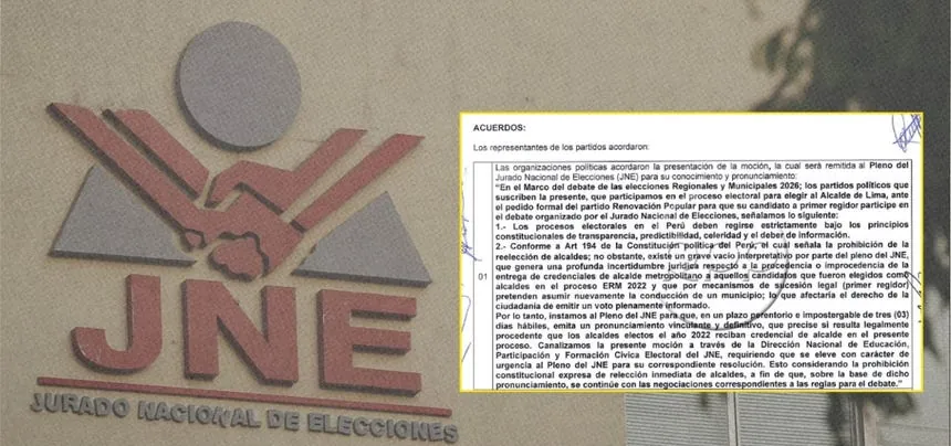 ¿Reelección encubierta?: Conozca la postura de los partidos ante el JNE por la entrega de credenciales a primeros regidores