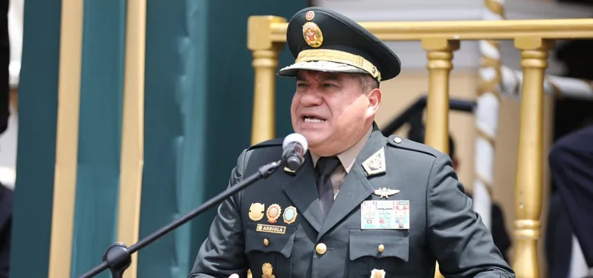 Óscar Arriola dice que "jamás" se expresará en contra de la Policía Nacional: "No me arrepiento de nada"