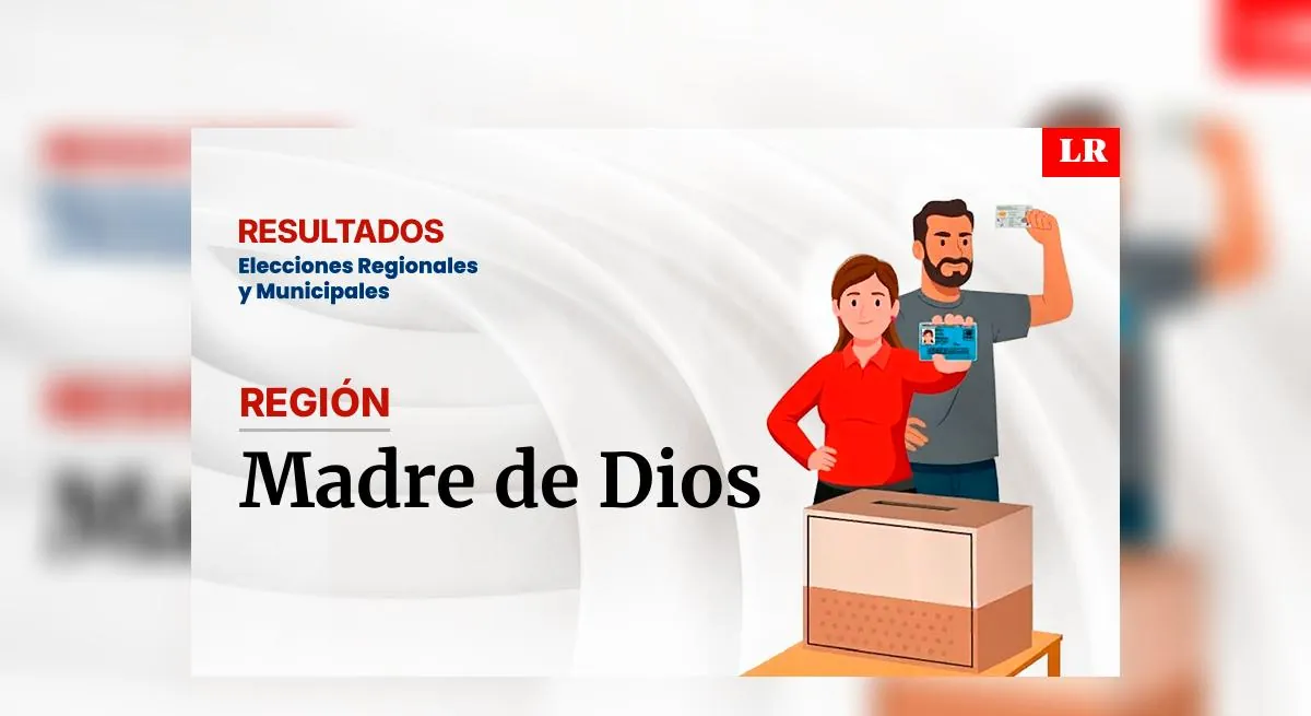 Resultados en la región de Madre de Dios, según la ONPE: conoce quién es el virtual gobernador de la región