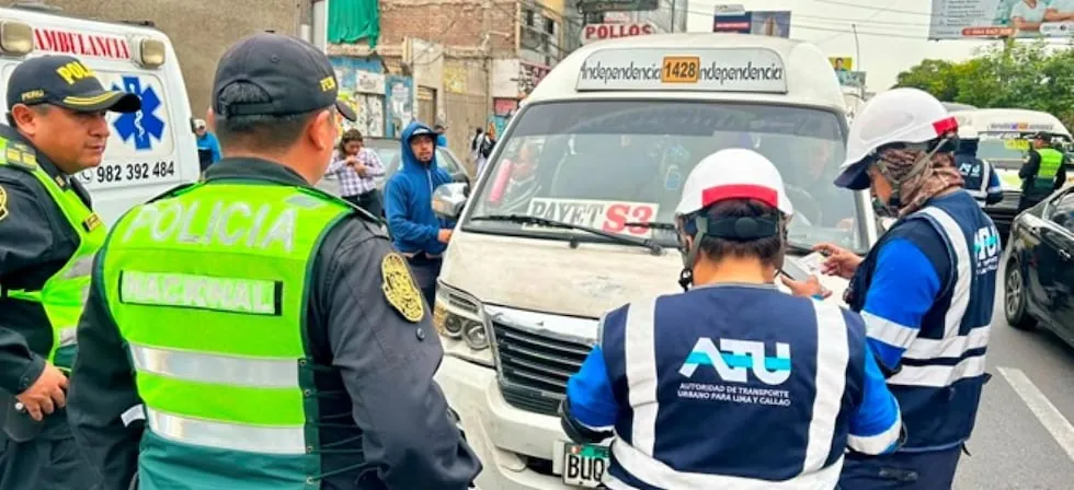 ATU plantea reducir multas para 41 infracciones del transporte regular y especial