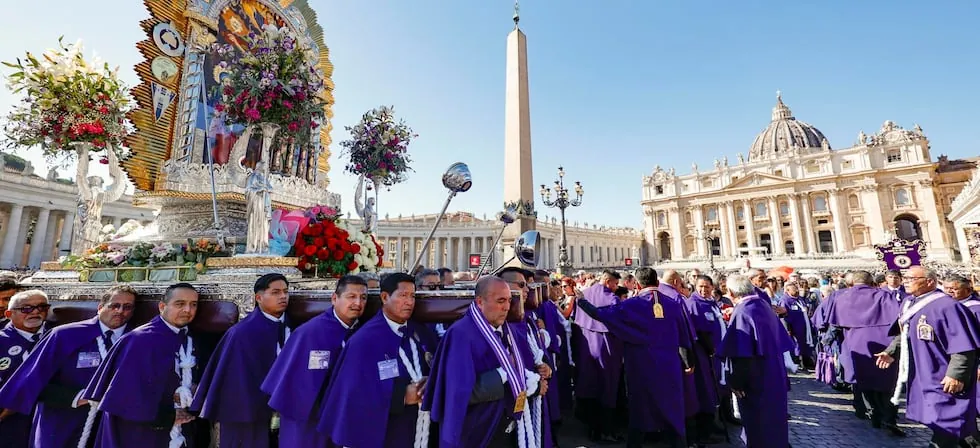 Papa León XIV saluda al Señor de los Milagros: “Gracias por vuestra oración por la visita pastoral que llevaré a cabo en el Perú”