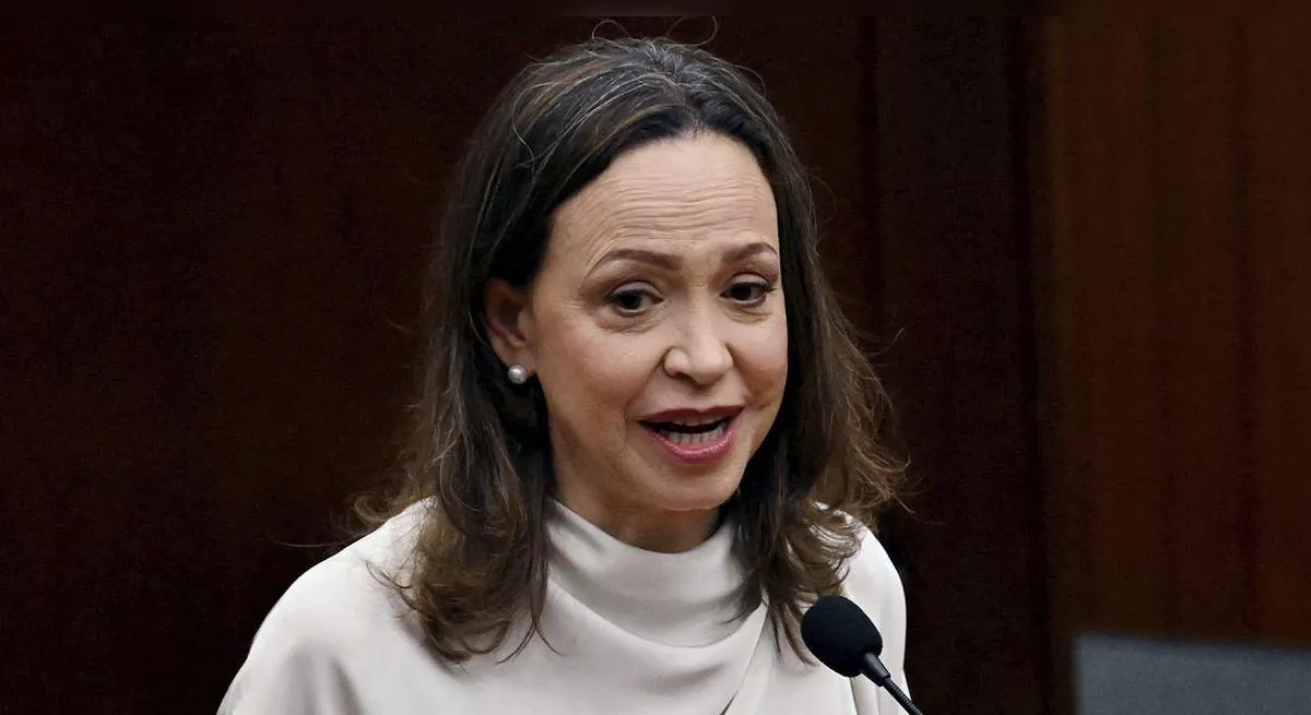 María Corina Machado denuncia que Estados Unidos la excluyó de las negociaciones en Venezuela