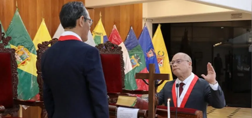 Pedro Hernández juró como nuevo presidente del Tribunal Constitucional