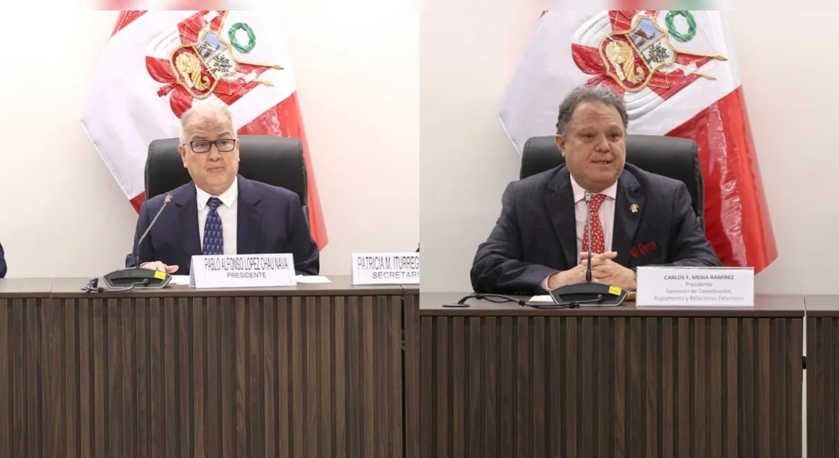 Carlos Mesías presidirá la Comisión de Constitución y Alfonso López Chau, la de Economía en el Senado