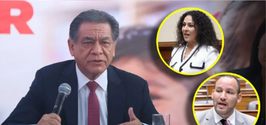 Chacón y Muñante critican moción de interpelación contra ministro de Educación: "La intención es generar caos"