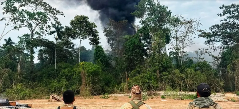 Madre de Dios: fallece oficial de la Marina durante intervención contra la minería ilegal
