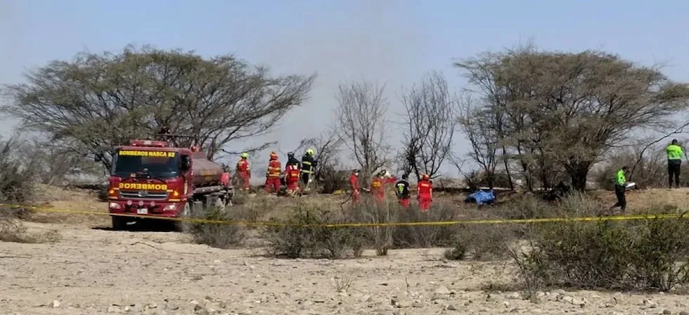 Ministerio Público logra identificación forense preliminar de los 13 fallecidos en accidente aéreo en Nasca