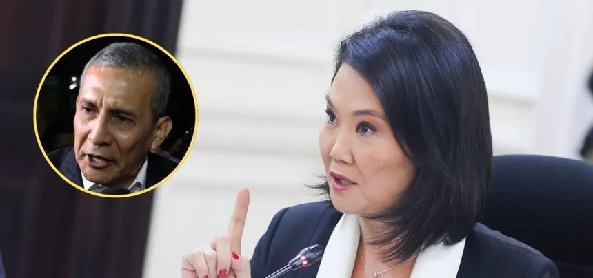 Keiko Fujimori saluda libertad de Ollanta Humala: "Si mi caso se archivó, era lógico que el suyo también"