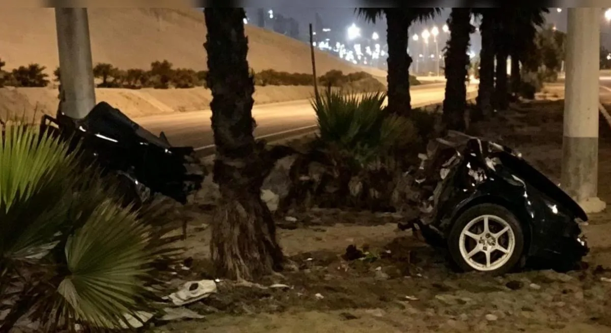 Tragedia en la Costa Verde: automóvil queda partido en dos tras chocar contra poste y deja una mujer fallecida en San Miguel