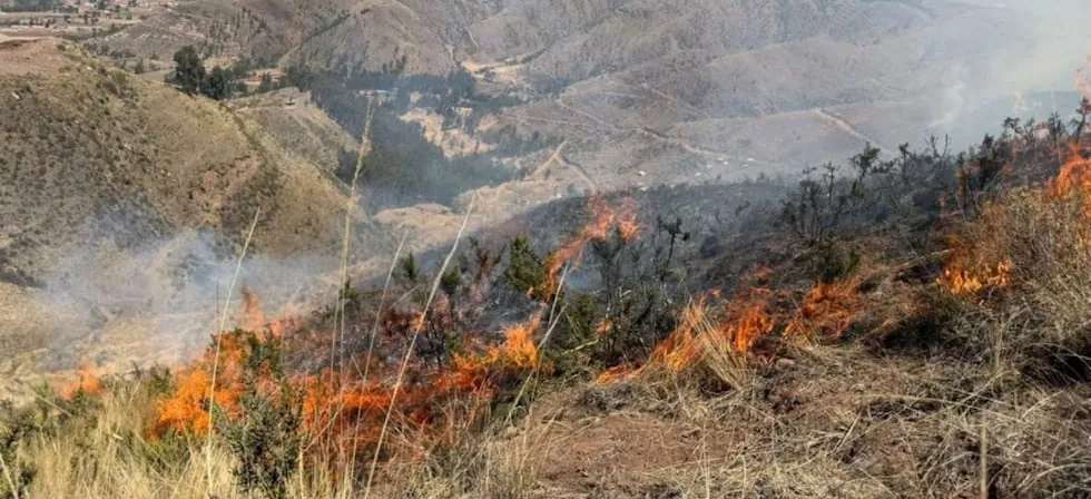 Incendios forestales en Perú dejan seis muertos y mantienen focos activos en cinco regiones