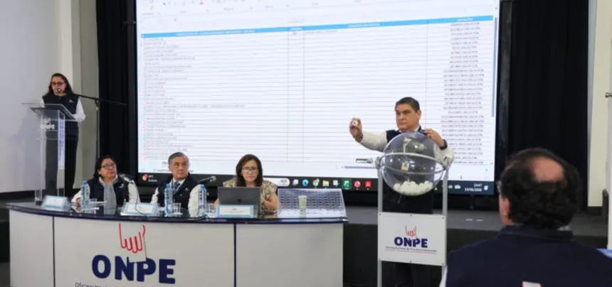 ONPE definió la cédula para el 4 de octubre: así se ubicarán los partidos en las elecciones 2026