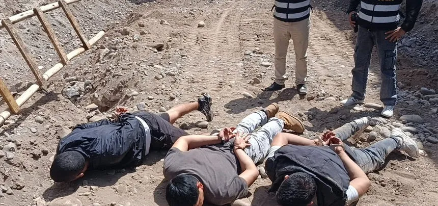 Detienen a tres sujetos que habrían intentado cobrar cupos en obras de San Borja: decían ser de construcción civil