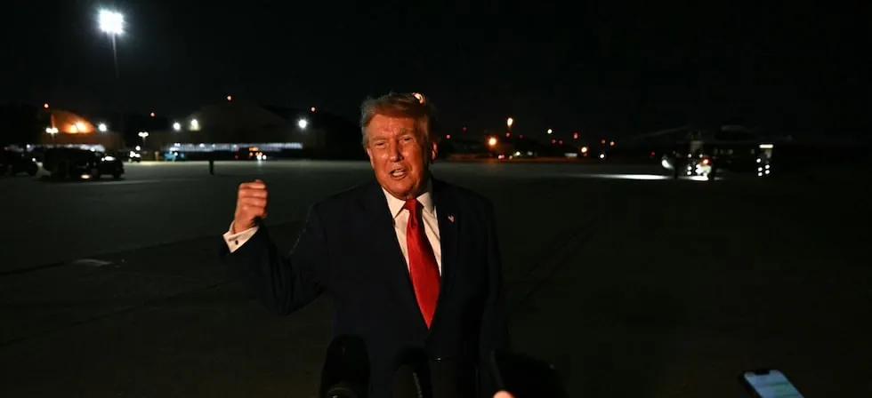 Trump dice que cambió de avión en Turquía por acatar las indicaciones del Servicio Secreto