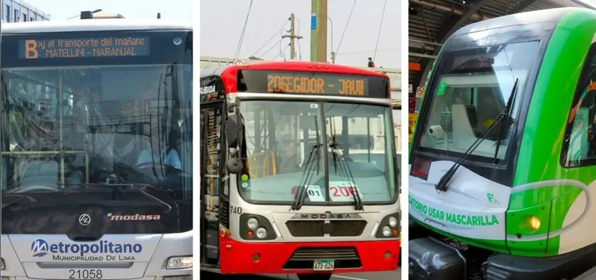 Feriado 6 de agosto: conoce los horarios del Metropolitano, Corredores, Metro de Lima y otros servicios de transporte