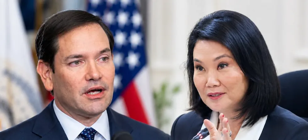Marco Rubio llega hoy al Perú: los temas que abordarán con Keiko Fujimori
