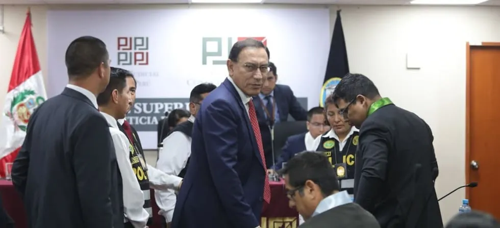 Poder Judicial revisará el 20 de agosto condena de 14 años contra Martín Vizcarra