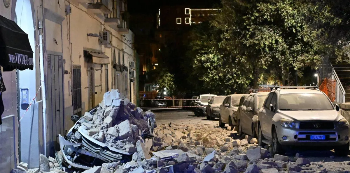 Italia: un sismo de magnitud 4.7 grados causa numerosos daños y al menos 8 heridos leves en Nápoles