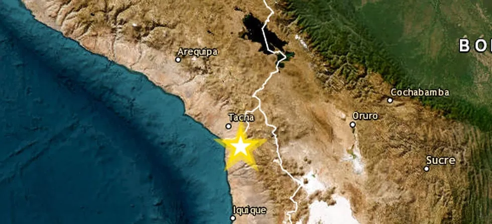 Tacna: Sismo de magnitud 4.7 se registró este domingo 30 de agosto