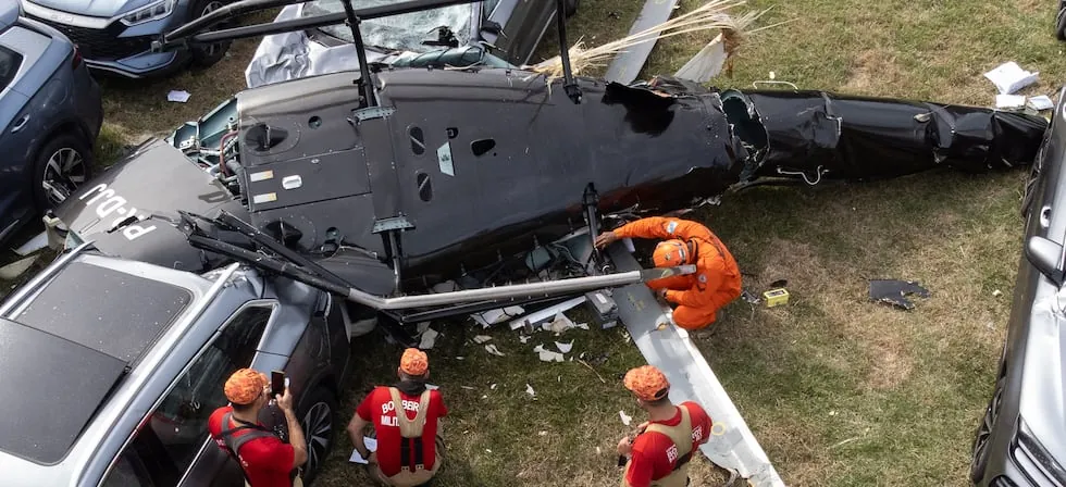 Brasil: Suspenden los vuelos en helicóptero de cuatro empresas en Río después de tres accidentes