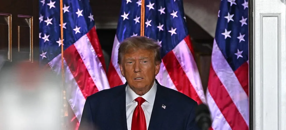 Trump publica un mapa en el que la bandera de Estados Unidos cubre México, el Caribe y Canadá