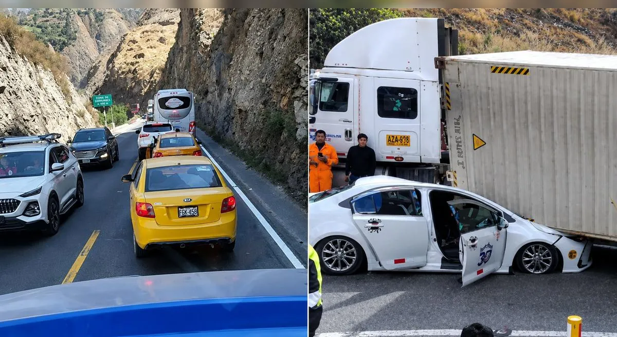 Carretera Central colapsa: intenso tráfico y conductores varados tras accidente que dejó 2 muertos en Chicla