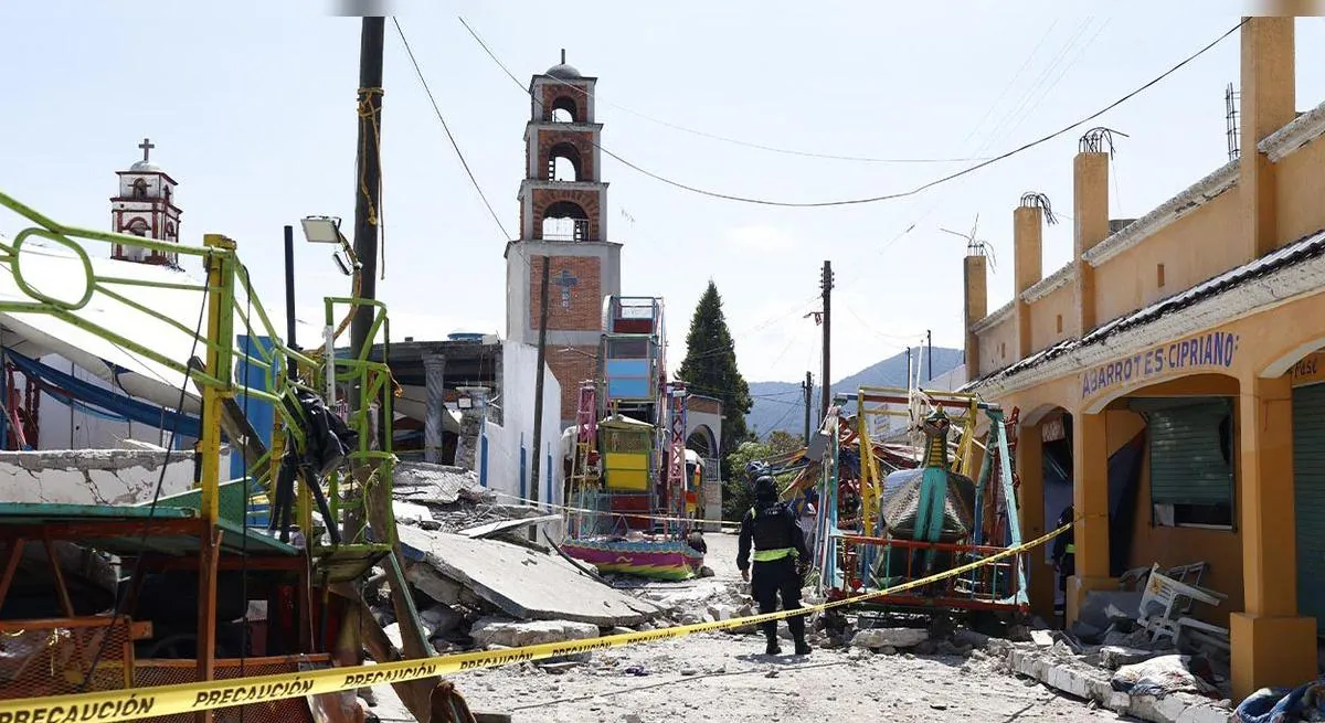 Explosión de pirotecnia durante fiesta patronal en México deja 10 muertos y 81 heridos
