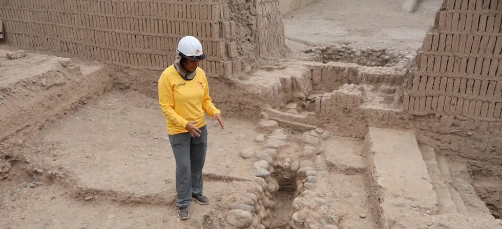 Huaca Pucllana: excavaciones revelan restos humanos de aproximadamente 1.400 años de antigüedad